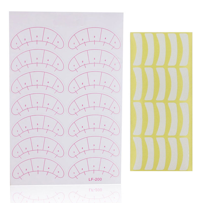 Lash Mapping Sticker - Cây Nối Mi Giấy Miếng Dán