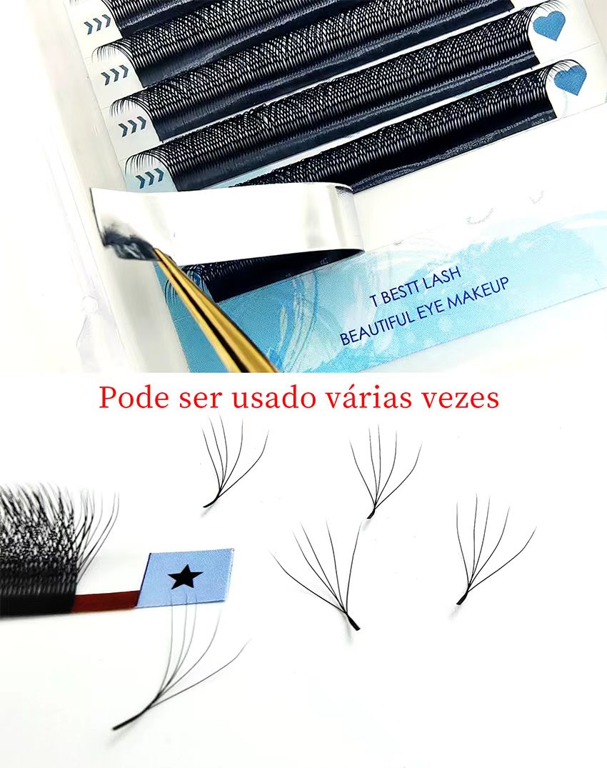 Tbestt 6DW Shape Lashes YY Eye - đánh giá và giá Eyelash Extension Yelix