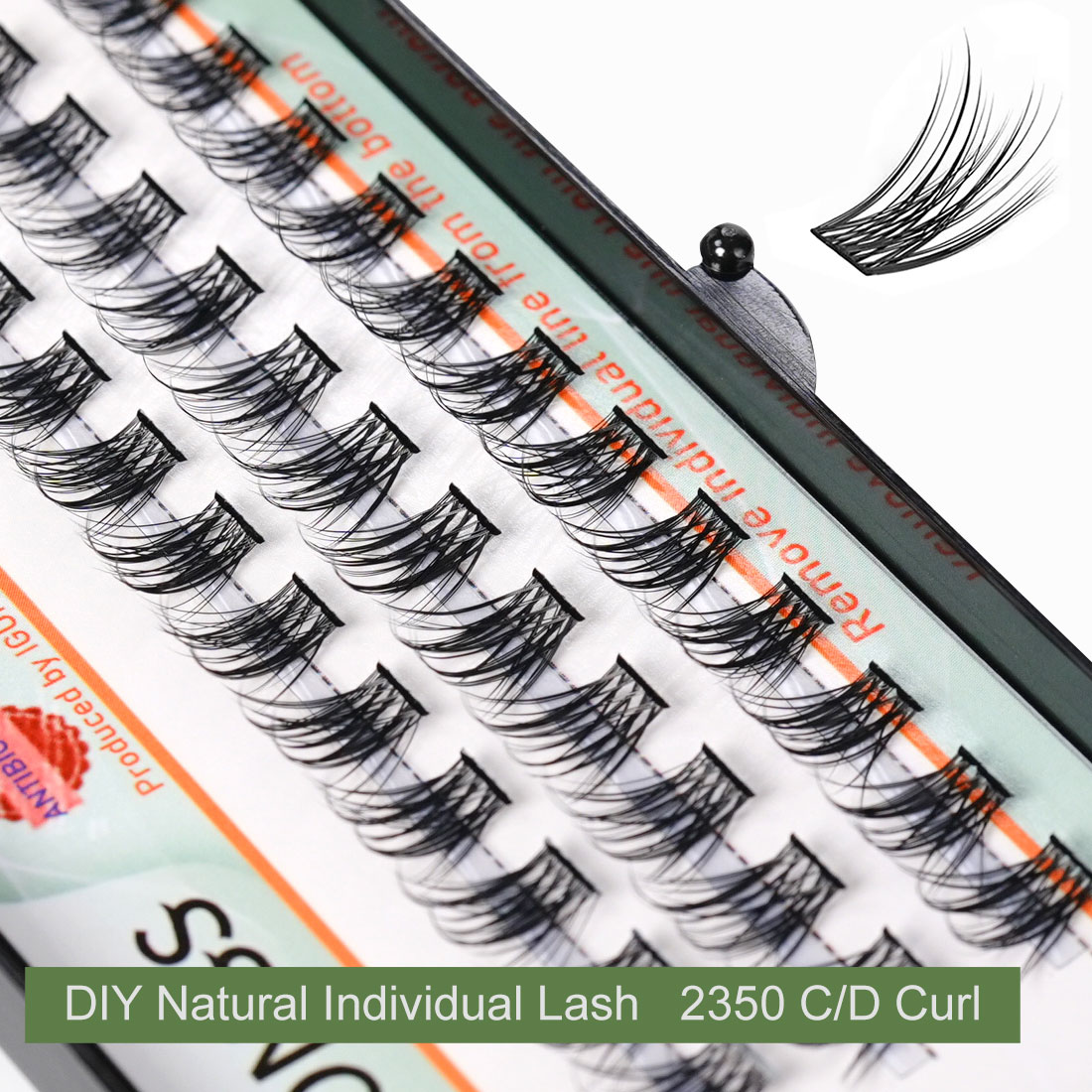 IGUIONSS OEM ODM Segmented Eye - đánh giá và giá Eyelash Extension Human Hair