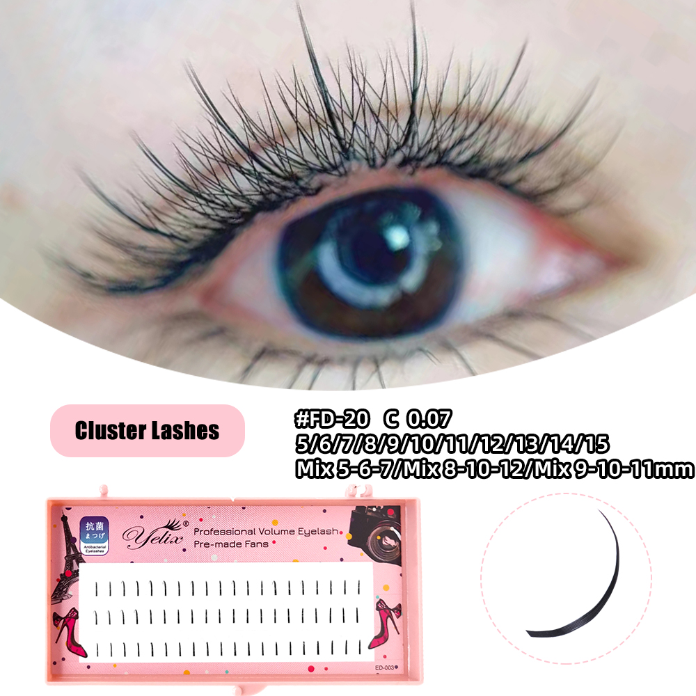 Yelix Natural Soft Individual  - đánh giá và giá Eyelash Extension Yelix