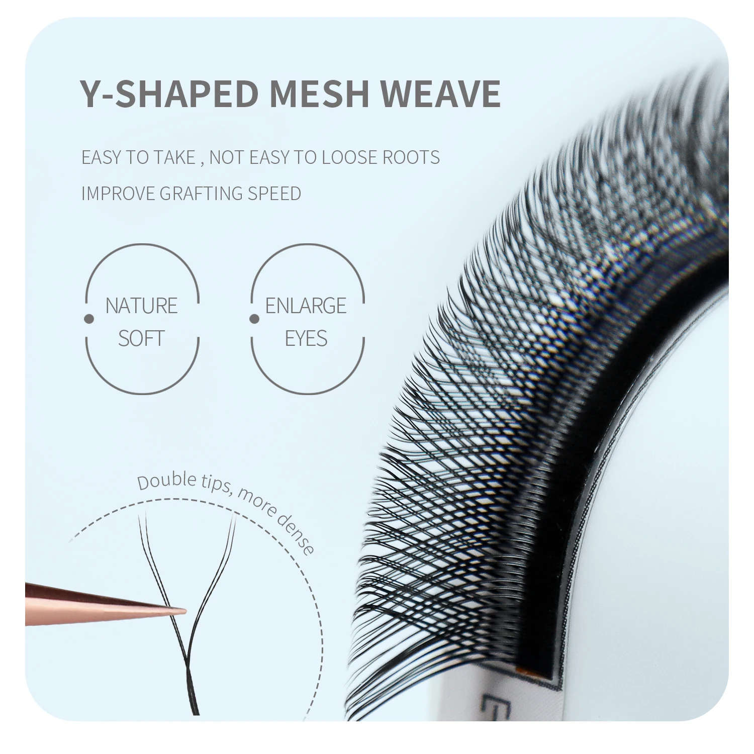 ANNAFRIS Tịnh Y Hình Cây Nối M - đánh giá và giá Eyelash Extension Yelix