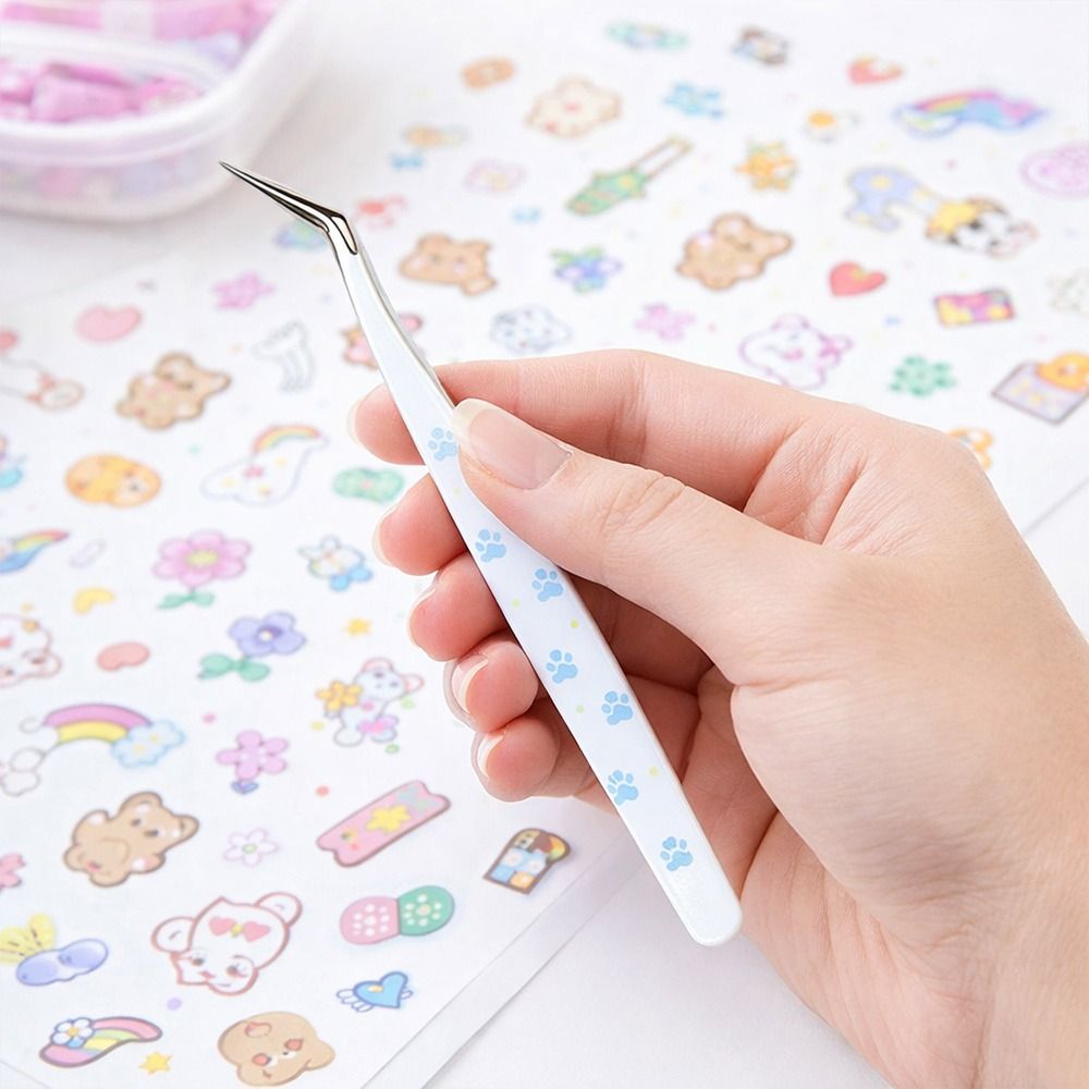 Stainless Steel Curved Sticker - đánh giá và giá Lash Mapping Sticker