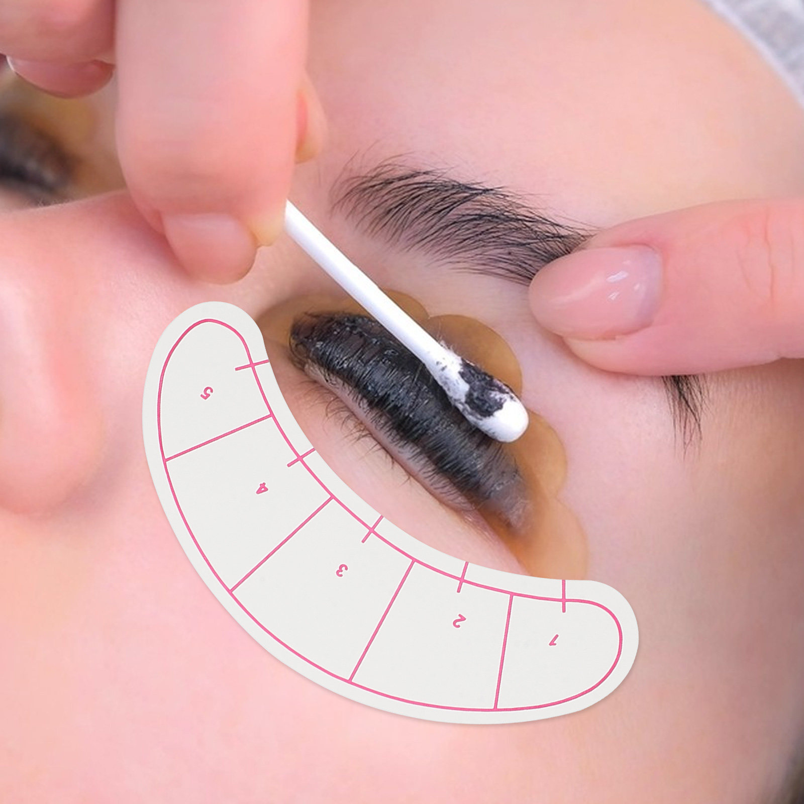 10 Sheets Eyelash Extension Pa - đánh giá và giá Lash Mapping Sticker