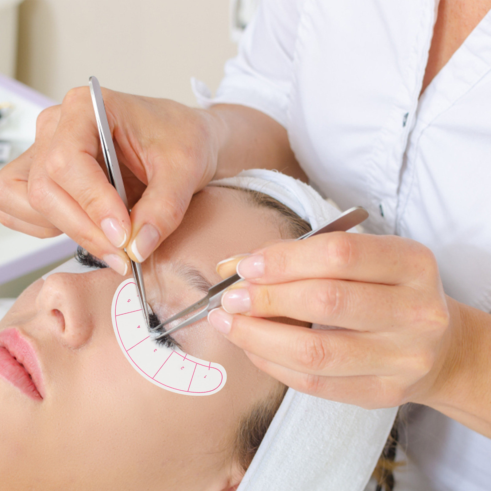 10 Sheets Eyelash Extension Pa - đánh giá và giá Lash Mapping Sticker