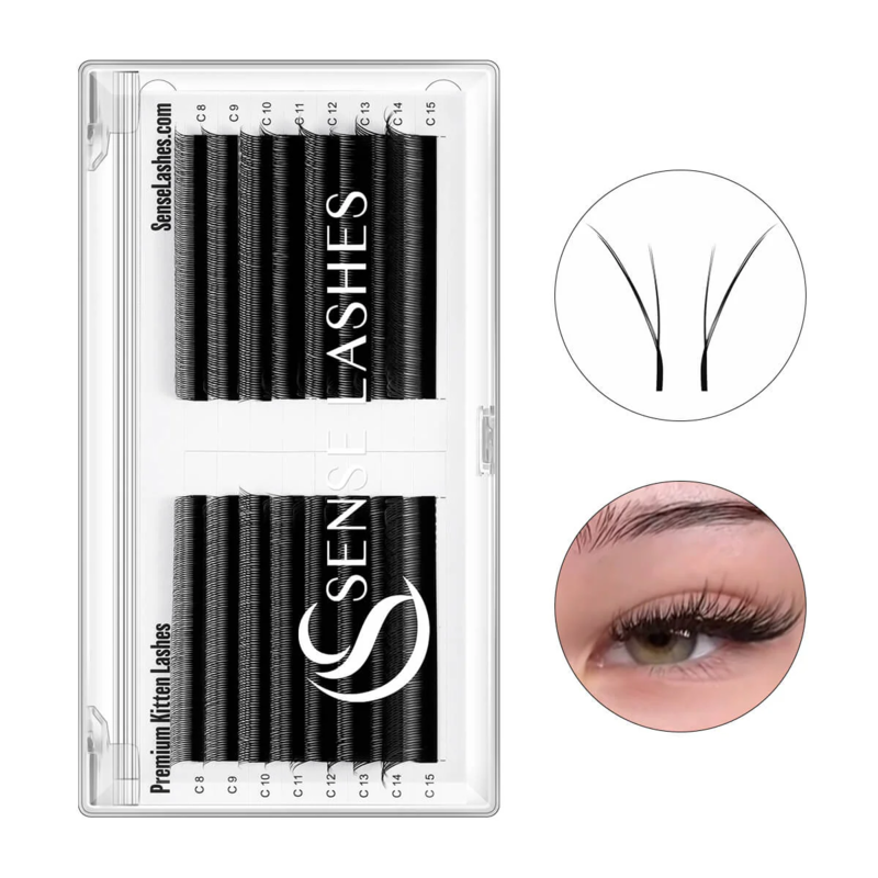 SENSE LASHES Fox YY Shape Eyel - đánh giá và giá Eyelash Extension Y Shape