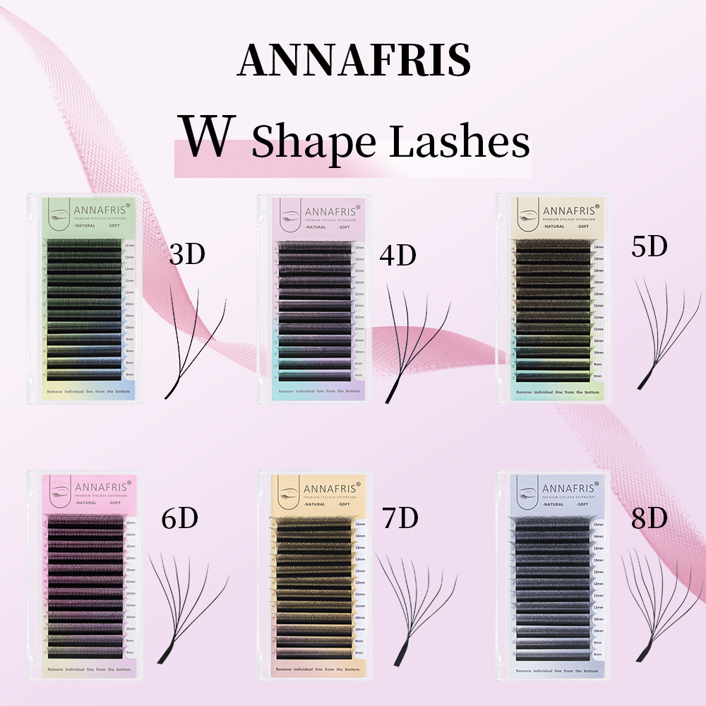 ANNAFRIS Premade Volume Fan YY - đánh giá và giá Eyelash Extension Yelix