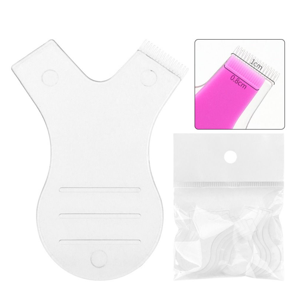 10PCS Reusable Soft Plastic Ey - đánh giá và giá Eyelash Extension Y Shape