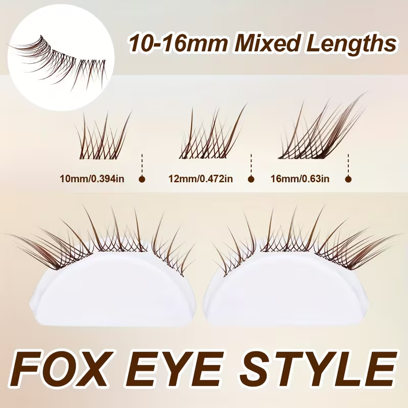 DIY Brown Eyelash Extensions - - đánh giá và giá Eyelash Extension Doll Eye