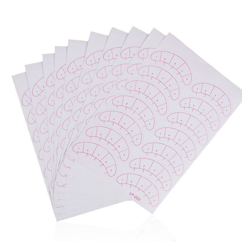 Cây Nối Mi Giấy Miếng Dán Mi M - đánh giá và giá Lash Mapping Sticker