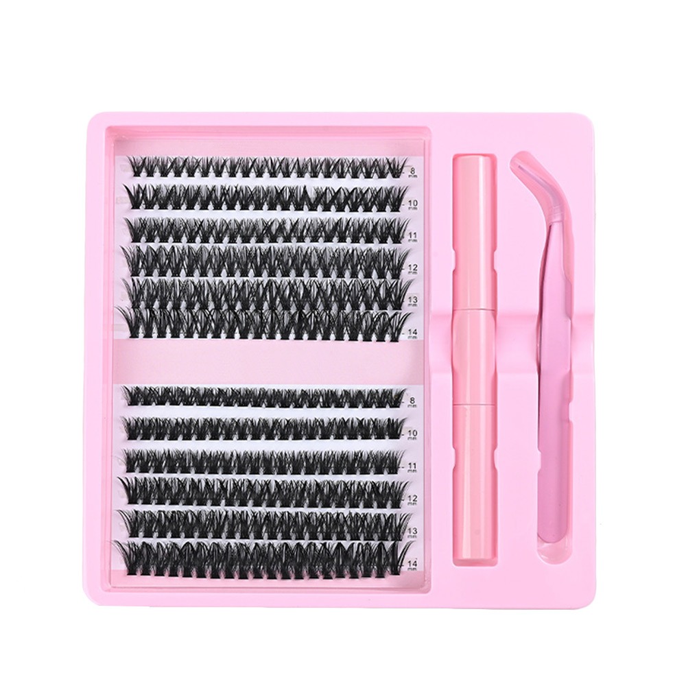 12 Rows Natural Look False Eye - đánh giá và giá Faux Mink Lash