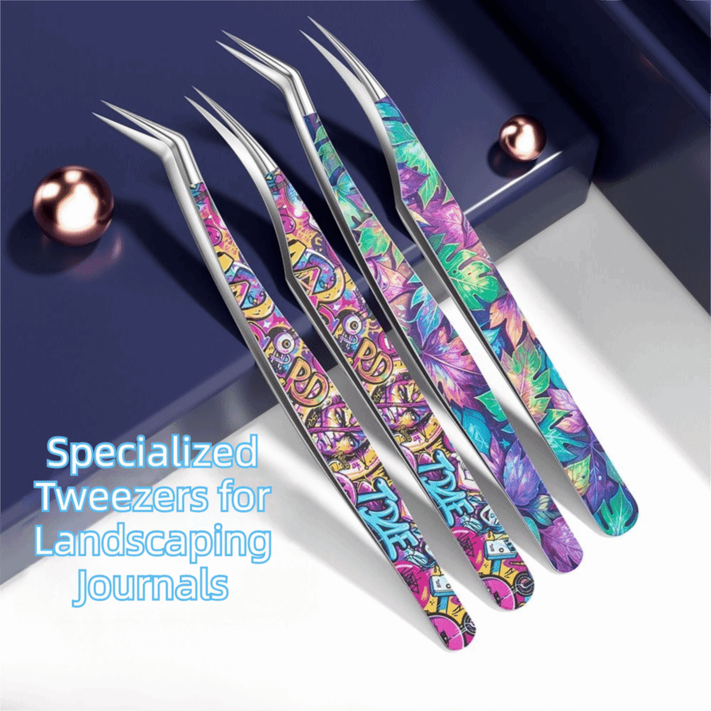 Metal Curved Stickers Tweezers - đánh giá và giá Lash Mapping Sticker