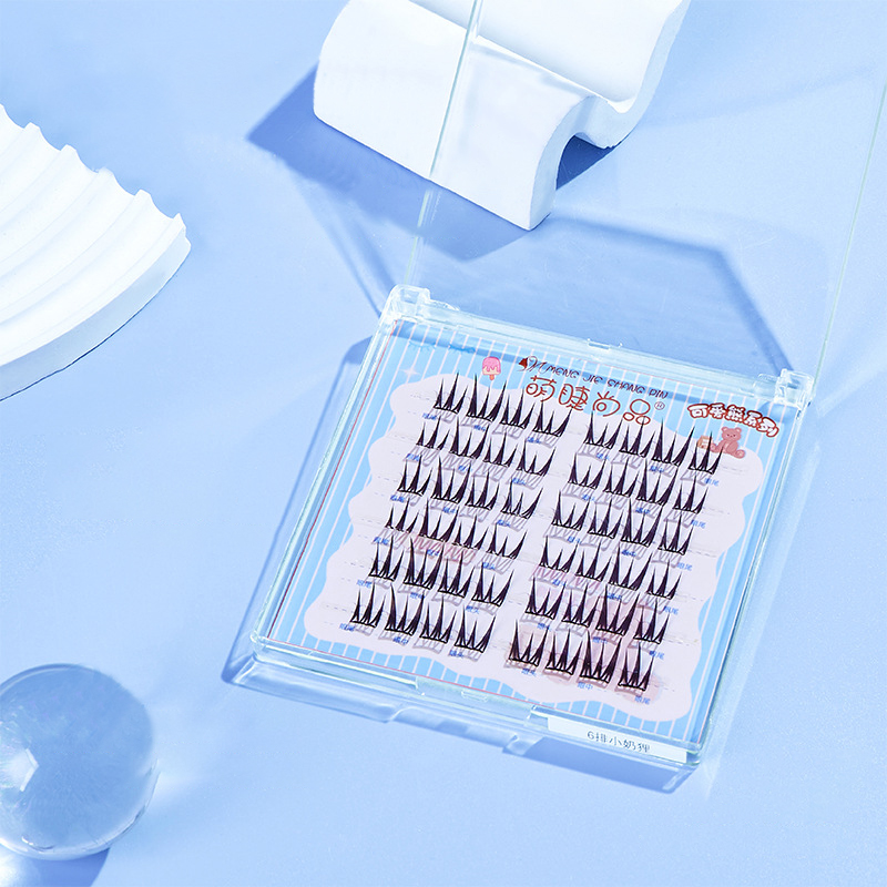6 Rows New Doll False Eyelashe - đánh giá và giá Eyelash Extension No 9