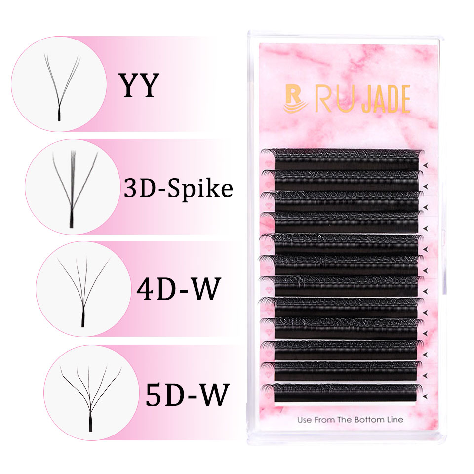 Rujade YY 3D 4D 5D W Shape Blo - đánh giá và giá Eyelash Extension Y Shape