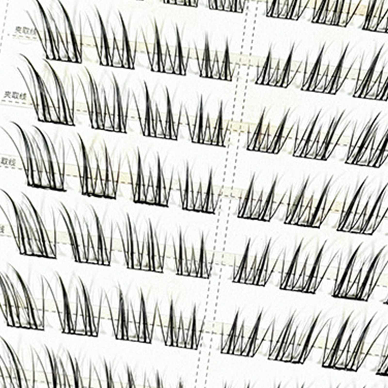 9-13mm False Eyelashes No Glue - đánh giá và giá Eyelash Extension No 9