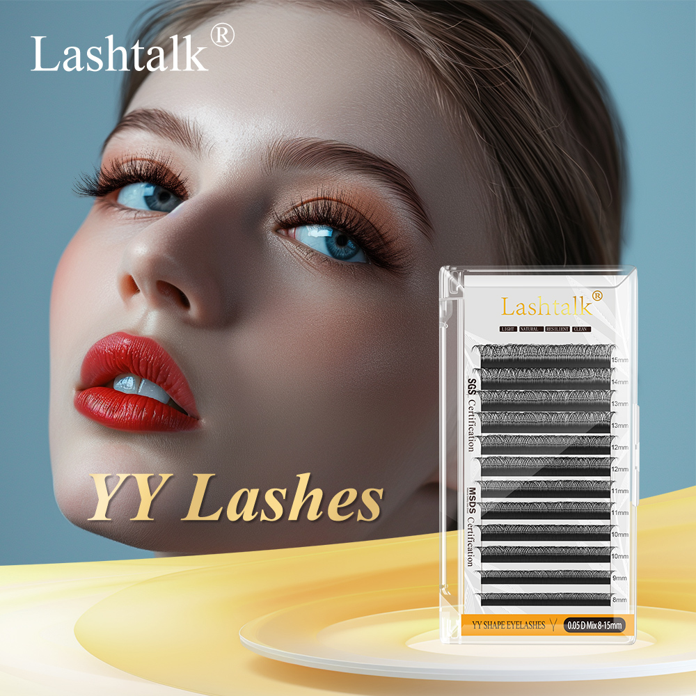Lashtalk YY Shape Hand Woven F - đánh giá và giá Eyelash Extension Yelix
