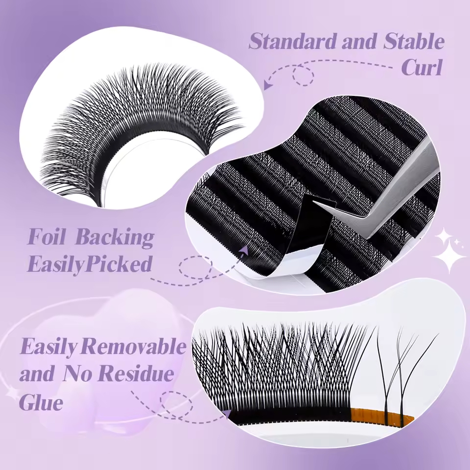 WENDY 2D YY Shape C/D Curl Eya - đánh giá và giá Eyelash Extension Y Shape