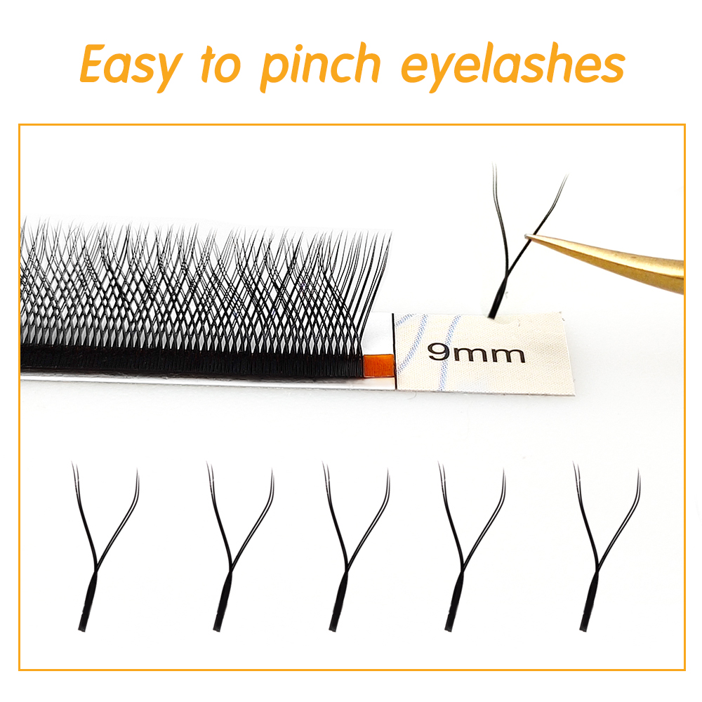 LAKANAKU Y Lashes Extensions C - đánh giá và giá Eyelash Extension Y Shape