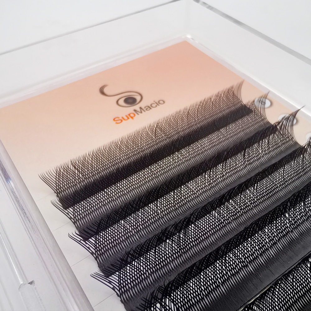 Supmacio Yy Eyelashes 07 Fios  - đánh giá và giá Eyelash Extension Y Shape