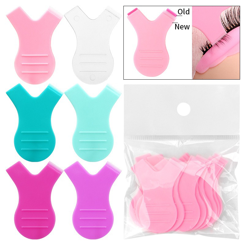 10pcs Makeup Eyelash Brushes R - đánh giá và giá Eyelash Extension Y Shape