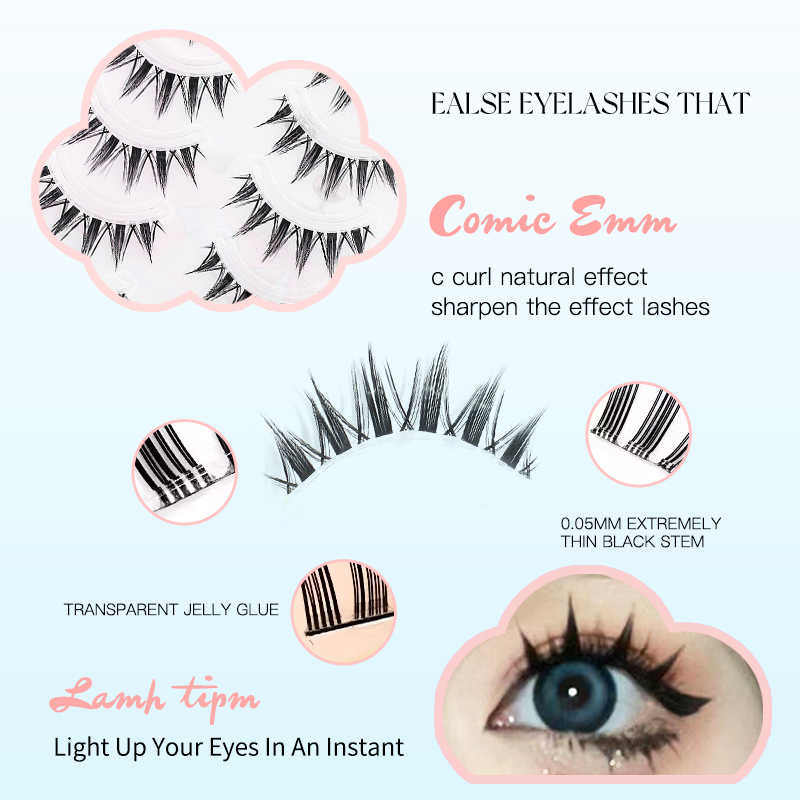 New Doll Lashes Extension Natu - đánh giá và giá Eyelash Extension Doll Eye