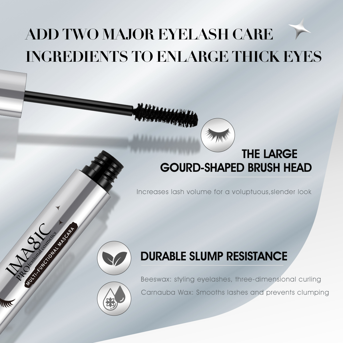 IMAGIC Black Mascara 4D Silk F - đánh giá và giá Eyelash Extension Images Free