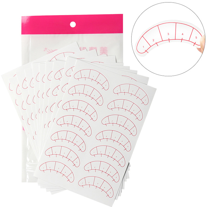70/140 Pairs Lash Mapping Stic - đánh giá và giá Lash Mapping Sticker