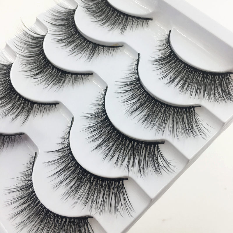 New 5 pairs of soft and thick  - đánh giá và giá Eyelash Extension Doll Eye