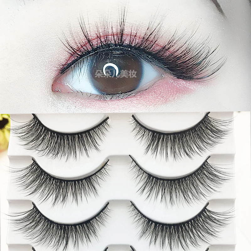 New 5 pairs of soft and thick  - đánh giá và giá Eyelash Extension Doll Eye