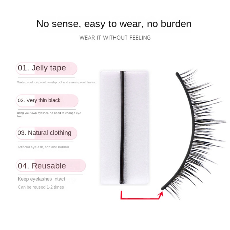 40 Cái/hộp Có Thể Tái Sử Dụng  - đánh giá và giá Eyelash Extension No 9