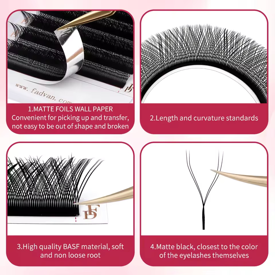 FADVAN YY/SYY Shape L/LU(M)/C/ - đánh giá và giá Eyelash Extension Yelix