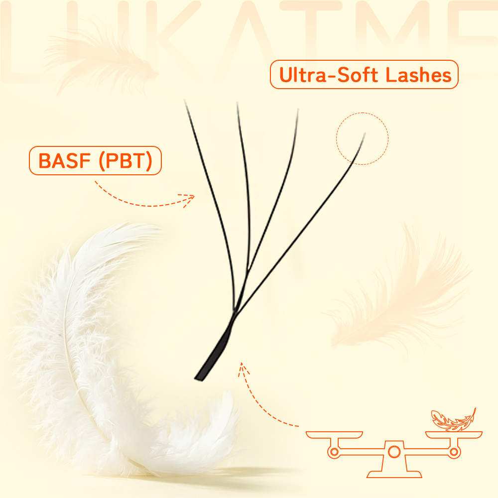 10PCS/SET LUKATME Premade Fans - đánh giá và giá Eyelash Extension Y Shape