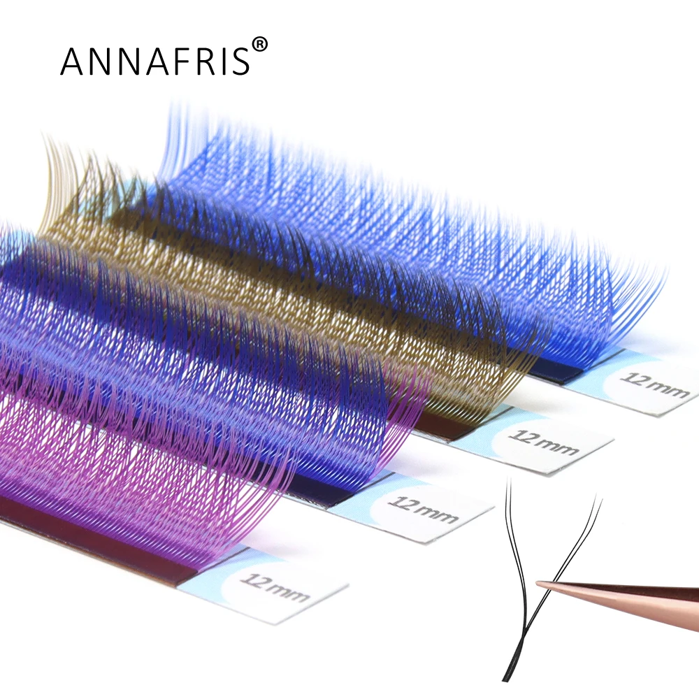 ANNAFRIS C/D Cong YY Hàng Mi M - đánh giá và giá Eyelash Extension Y Shape