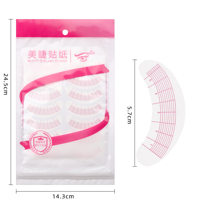 70 Pairs Eyelash Mapping Stick - đánh giá và giá Lash Mapping Sticker