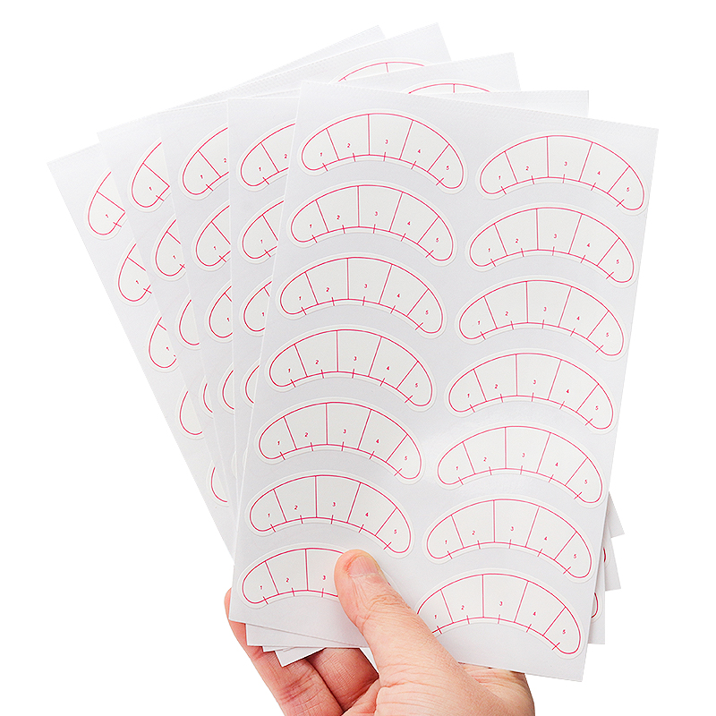 70 Pairs Eyelash Mapping Stick - đánh giá và giá Lash Mapping Sticker