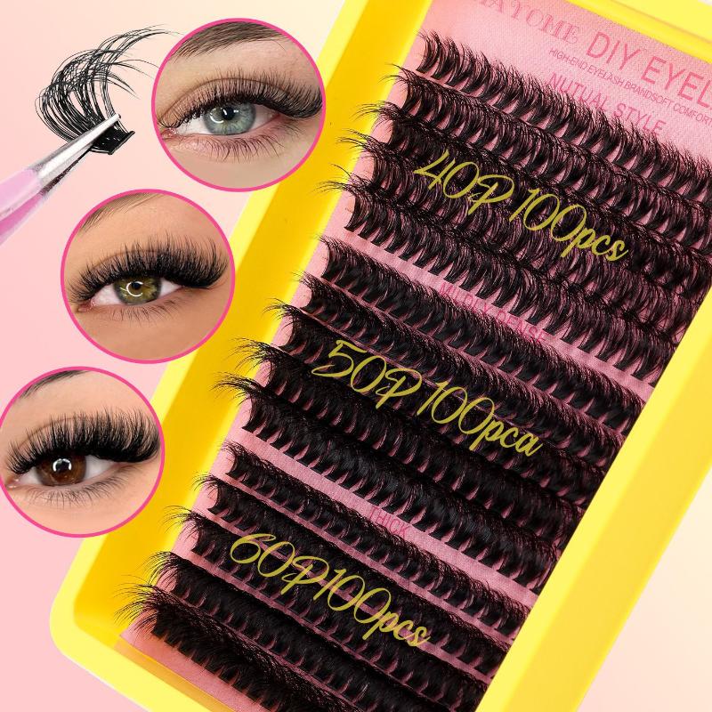 Cluster Lashes Kit Individual  - đánh giá và giá Faux Mink Lash