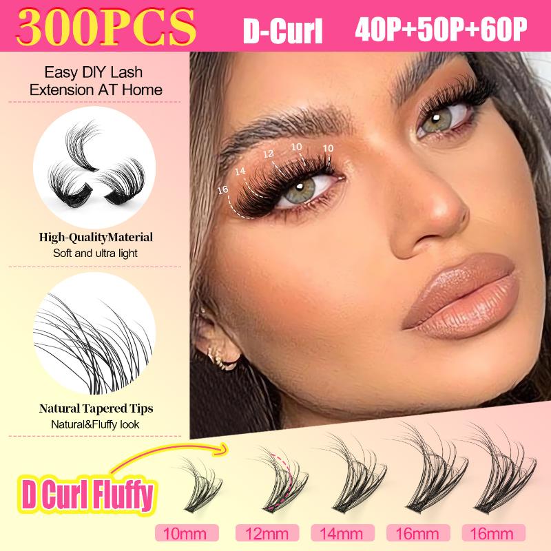 Cluster Lashes Kit Individual  - đánh giá và giá Faux Mink Lash