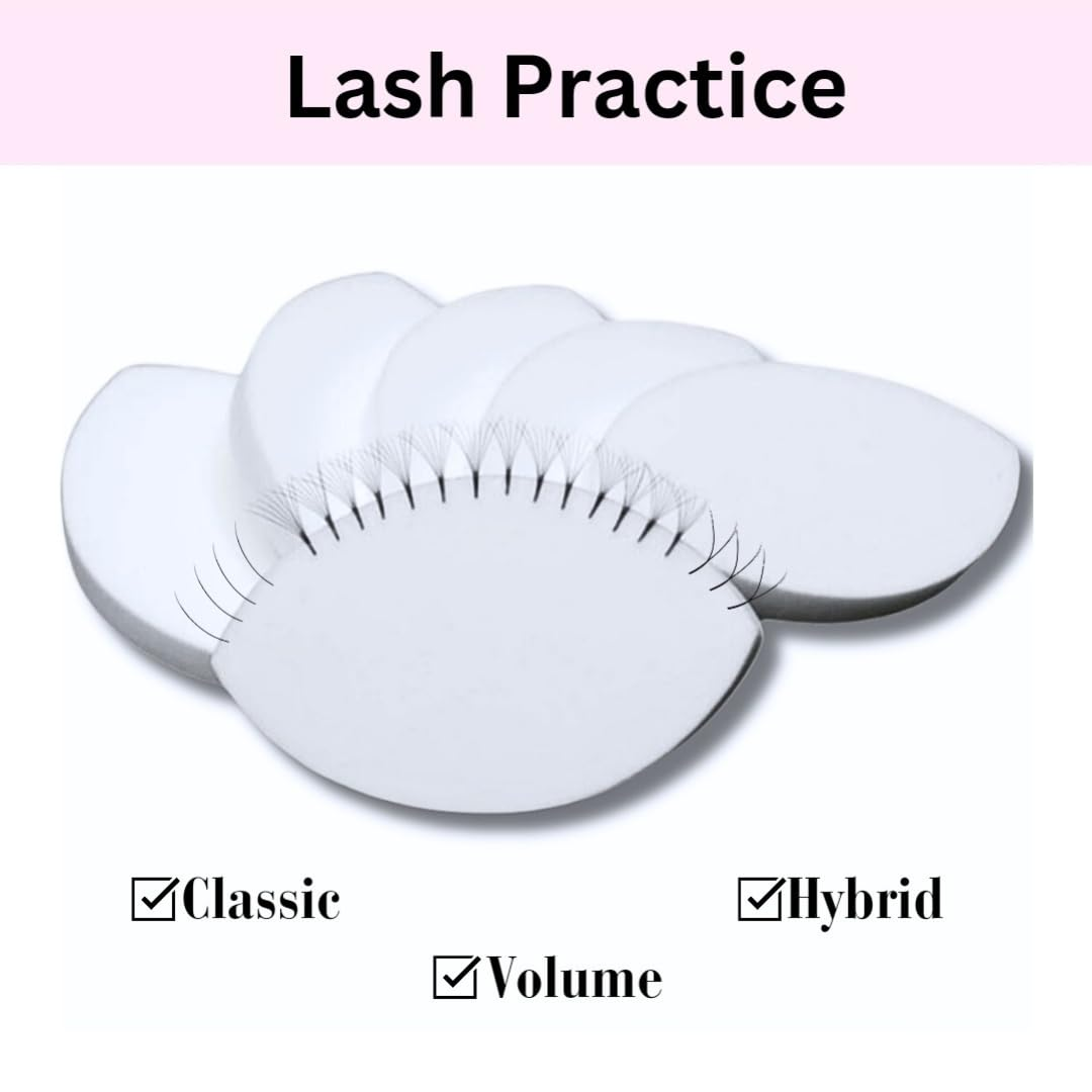 Beginner Lash Map Chart Wispy  - đánh giá và giá Lash Mapping Sticker