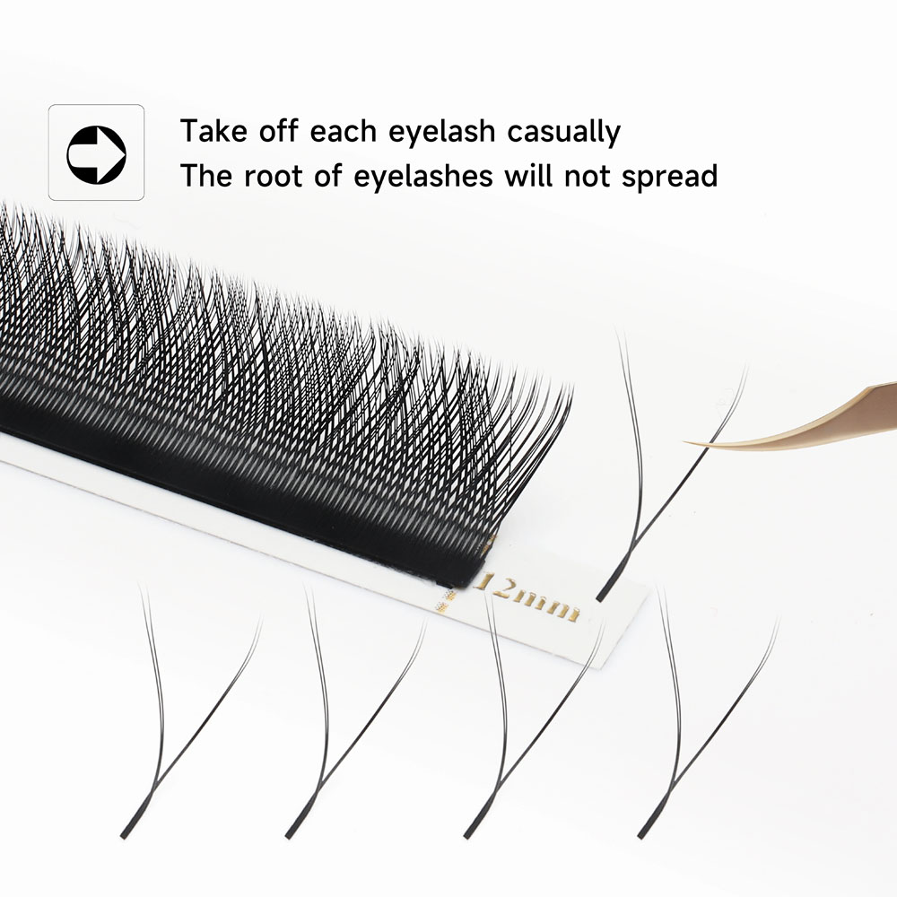 XIUSUZAKI W Shaped Lashes Bloo - đánh giá và giá Eyelash Extension Yelix