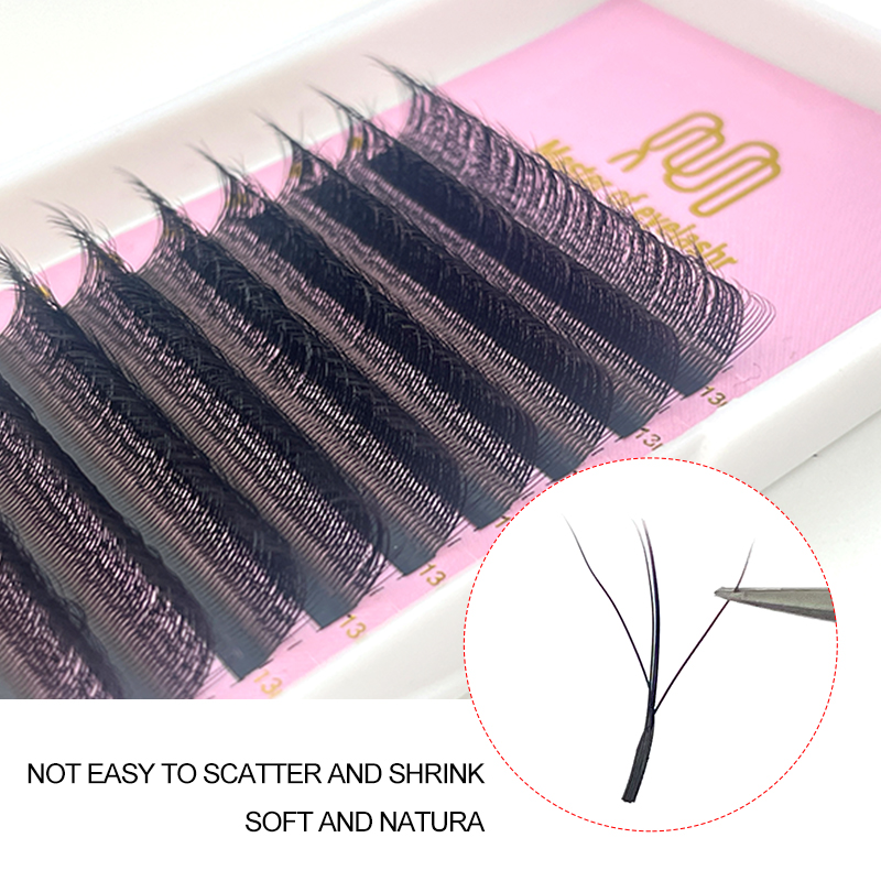 New Fairy 3D Thick W Shape Eas - đánh giá và giá Eyelash Extension Y Shape