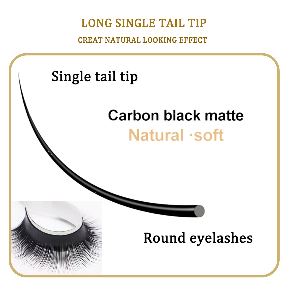 Domi Faux Mink False Individua - đánh giá và giá Eyelash Extension Human Hair