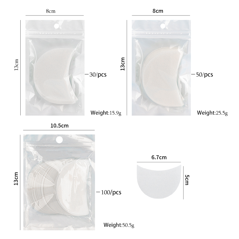 30/50/100 Eyeshadow Shield Und - đánh giá và giá Lash Mapping Sticker
