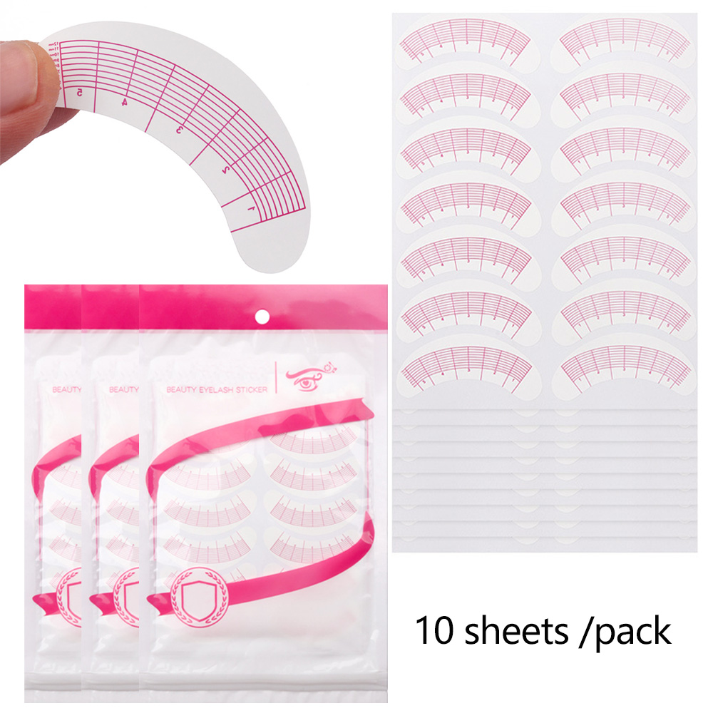 2/5 Packs Lash Mapping Sticker - đánh giá và giá Lash Mapping Sticker