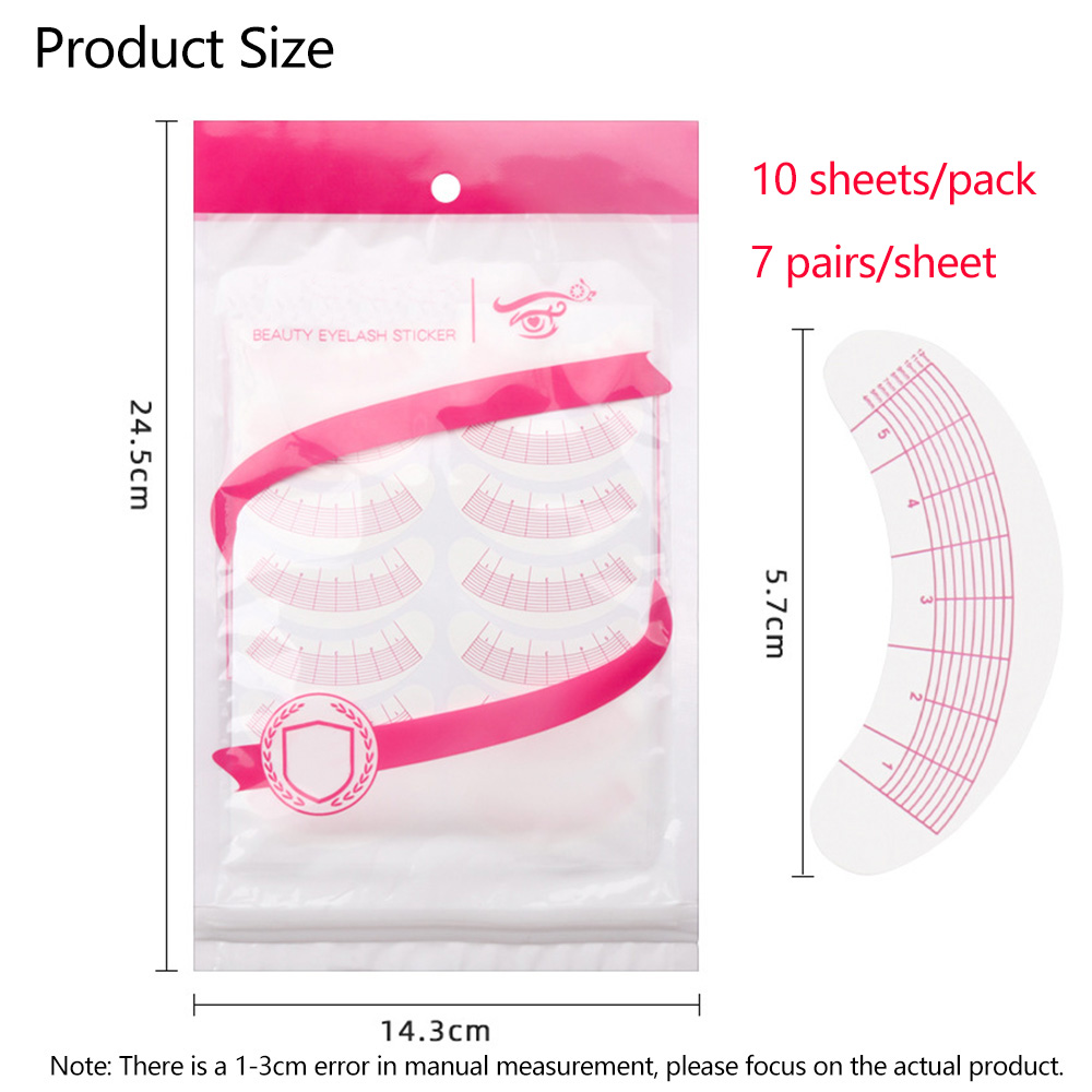 2/5 Packs Lash Mapping Sticker - đánh giá và giá Lash Mapping Sticker