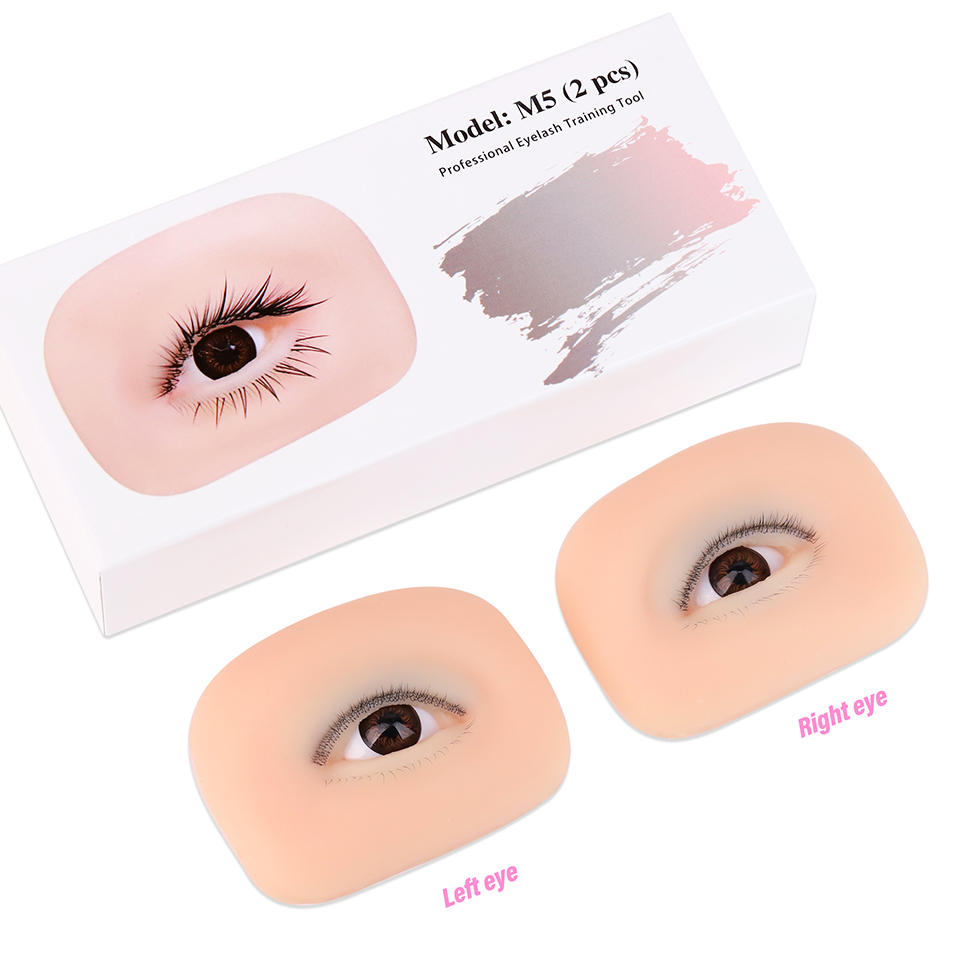 3 Layers Lashes Eyes Model Eye - đánh giá và giá Eyelash Extension Doll Eye