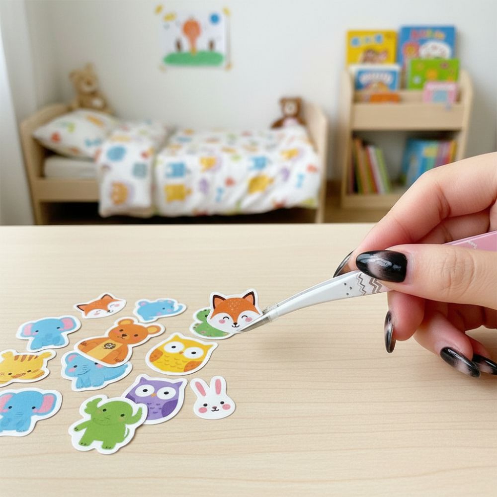 Stainless Steel Curved Sticker - đánh giá và giá Lash Mapping Sticker